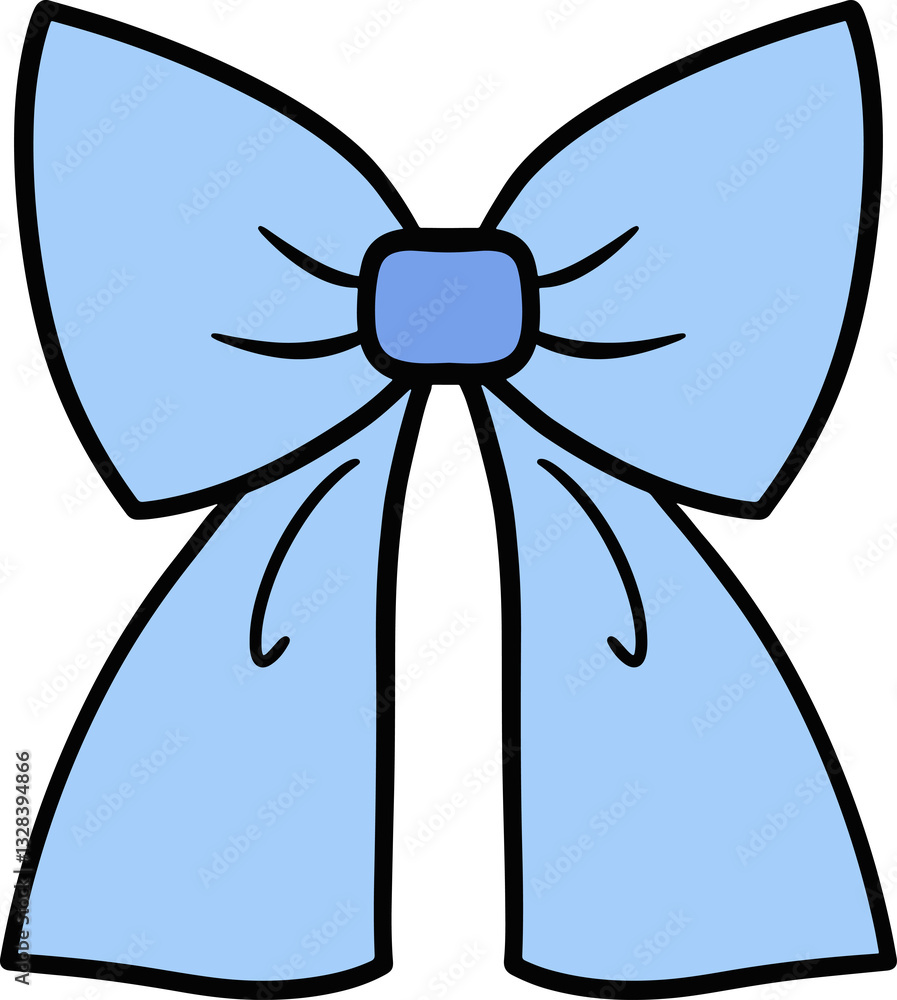 Naklejka premium Cartoon Ribbons