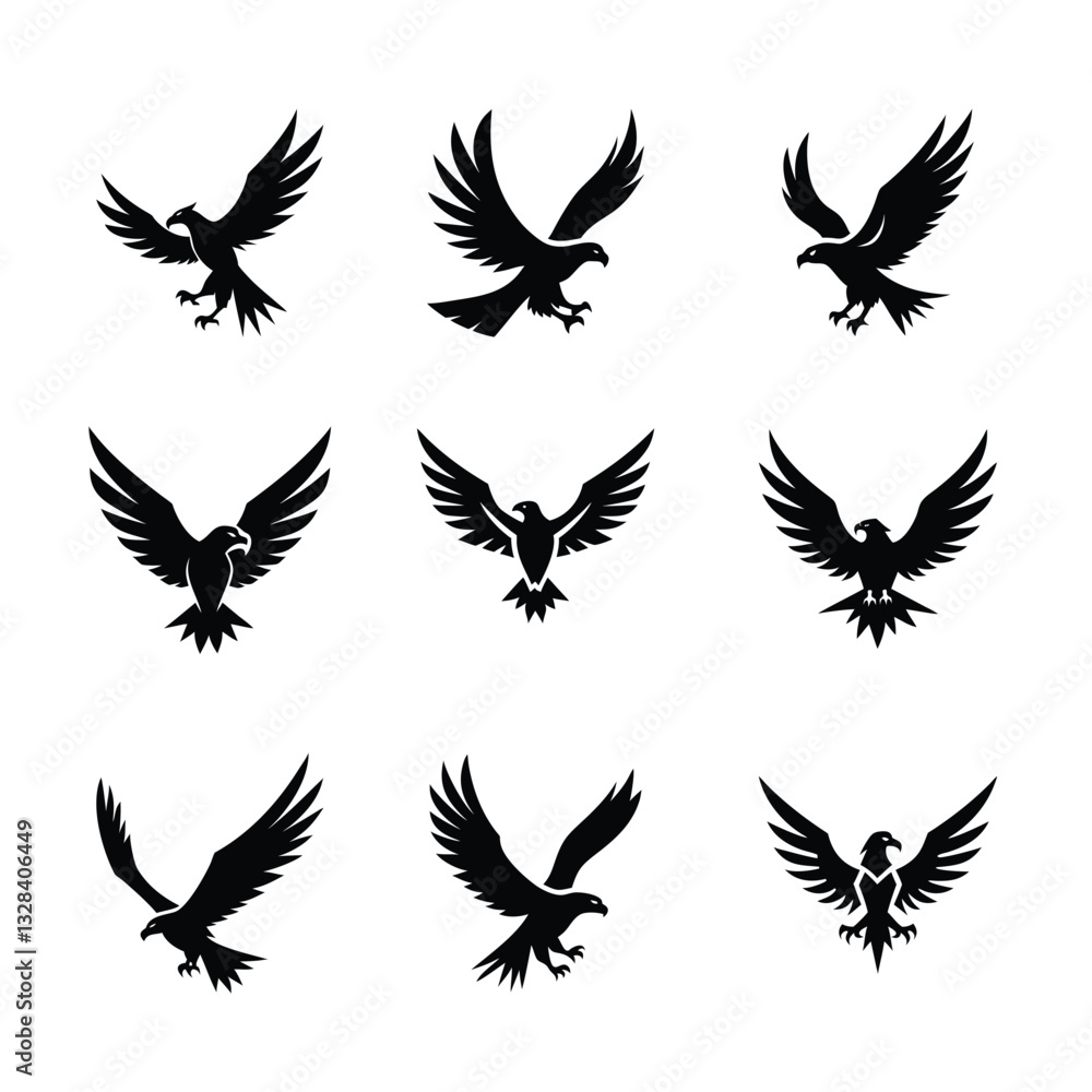 set of eagle set of eagle