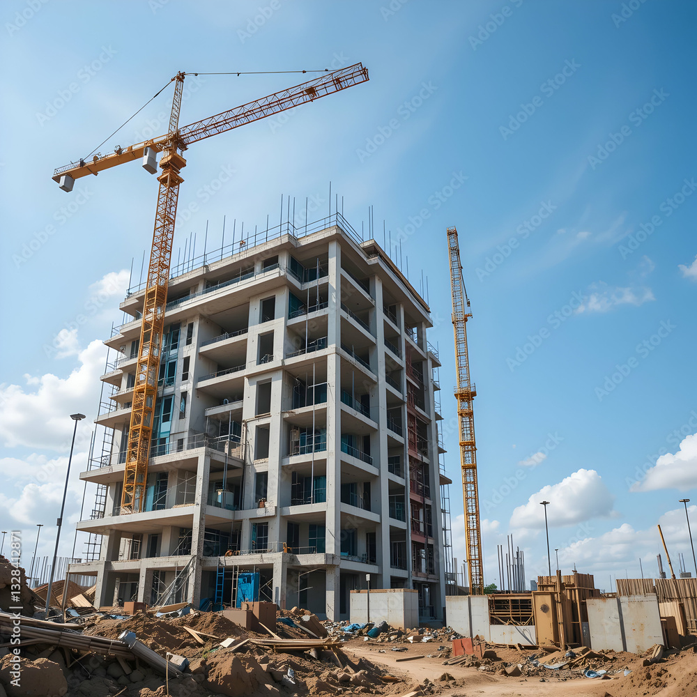 Construction Site Stock Photo Construction Site Stock Photo