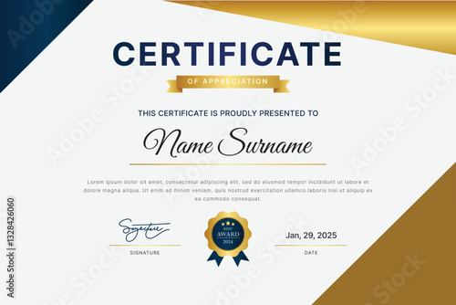 Certificate Template Design