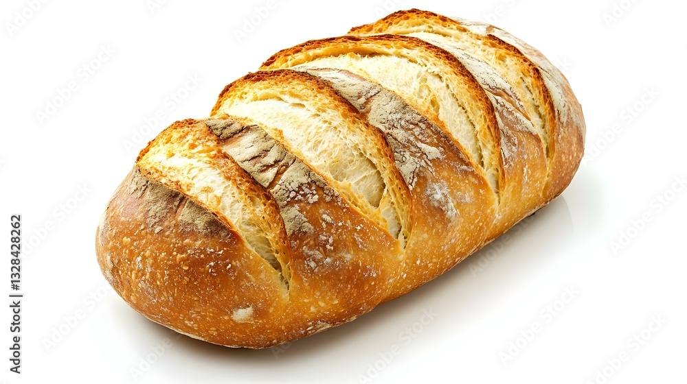 bread tasty long loaf isolated on a white bread tasty long loaf isolated on a white