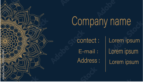 visiting card