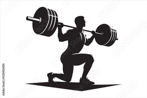 Black & White Gym Silhouettes