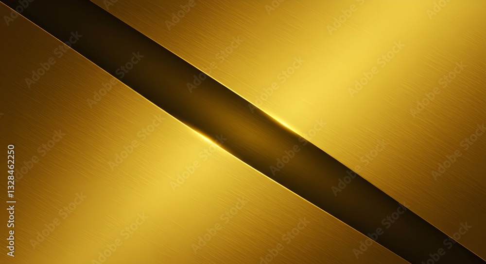 Gold metal background with dark brown Gold metal background with dark brown