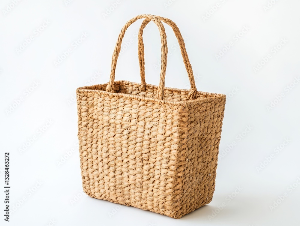 Woven Tote Bag for White Background. Woven Tote Bag for White Background.