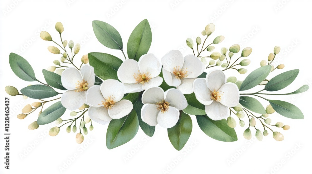 Fototapeta premium Floral Arrangement Artwork