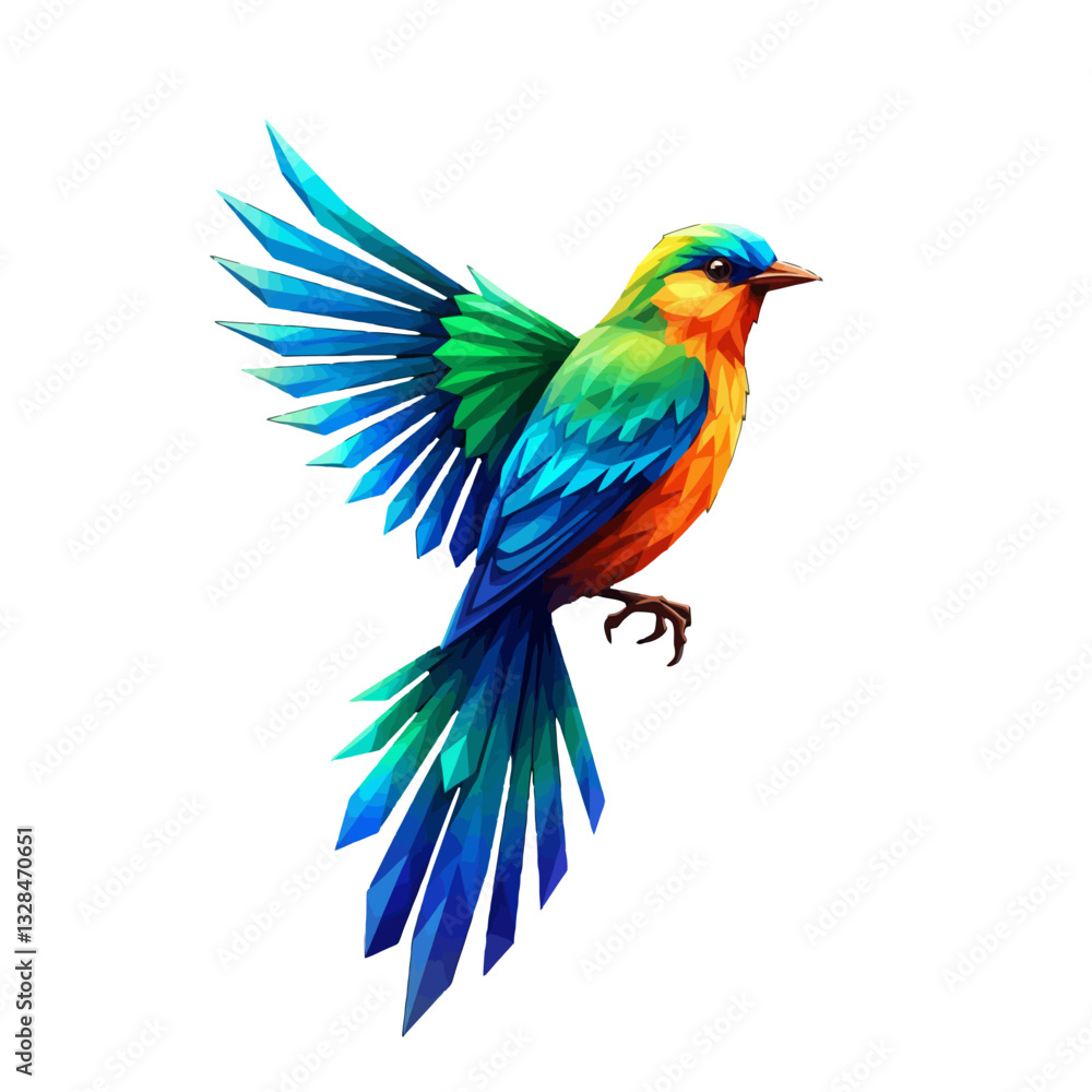 Fototapeta premium Colorful Bird