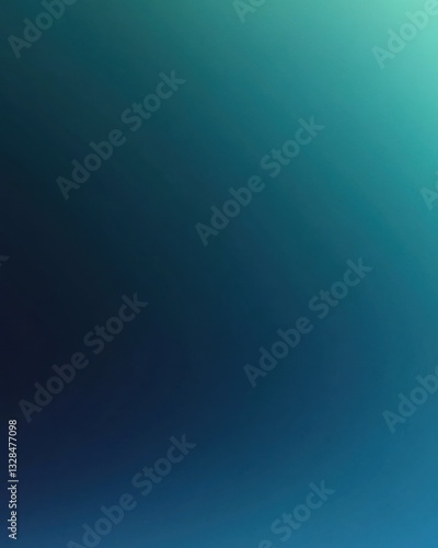 A bright teal and navy blue gradient. Featuring teal tones merging into deep navy blue