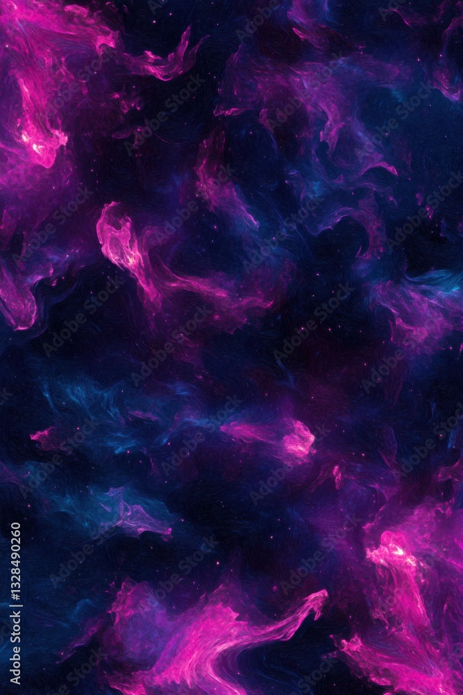 A cosmic abstract gradient background. Featuring deep space hues and interstellar color blending A cosmic abstract gradient background. Featuring deep space hues and interstellar color blending