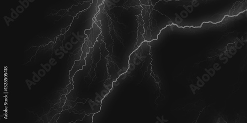 Mountainous Cumulus Clouds Boiling in the Summer Sky. White cloudiness, mist or smog overlay backgrounds. Wide sky and clouds dark tone. Dark cloud at evening sky with thunder bolt.