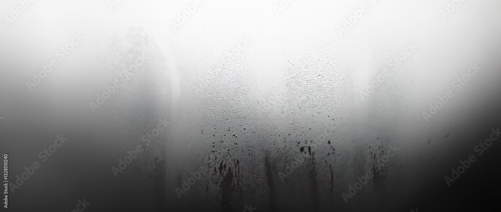 Obraz premium Generative AI, Frosted glass texture with soft lighting, subtle blur effect, and minimalist design