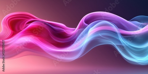 Wallpaper Mural Soft and soothing pastel colored graphic design wallpaper featuring elegant patterns, creating a calm and serene atmosphere Torontodigital.ca