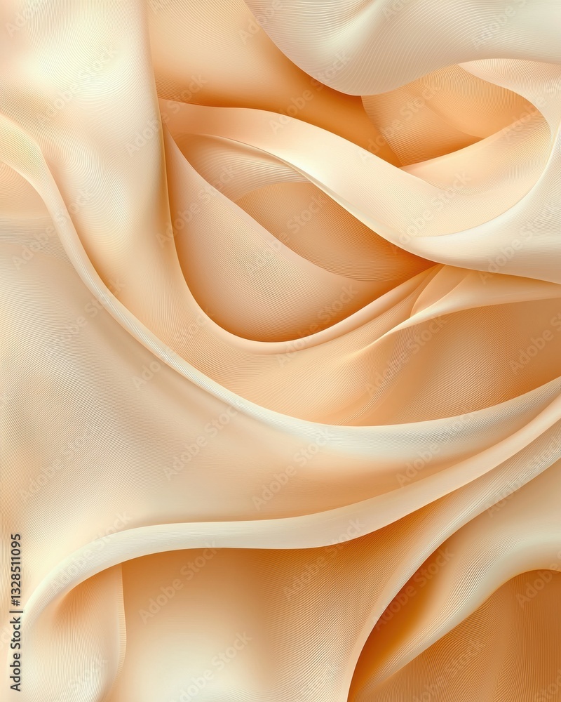 Obraz premium Exploring the Beauty of Patterns on a Smooth Beige Background for Modern Design Inspiration