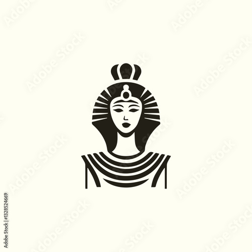 Queen cleopatra logo