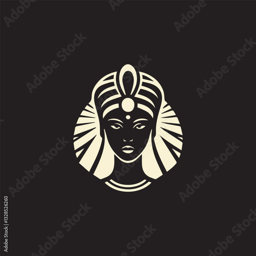Queen cleopatra logo