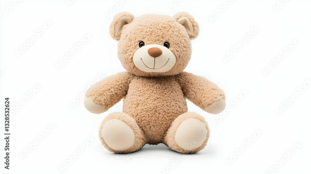 Obraz premium Cute and cuddly teddy bear toy suitable for children and gifts
