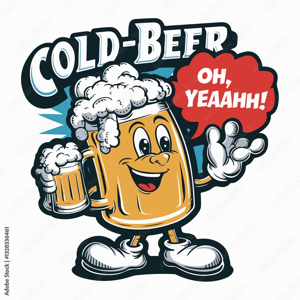 Cold-Beer Mascot Cold-Beer Mascot