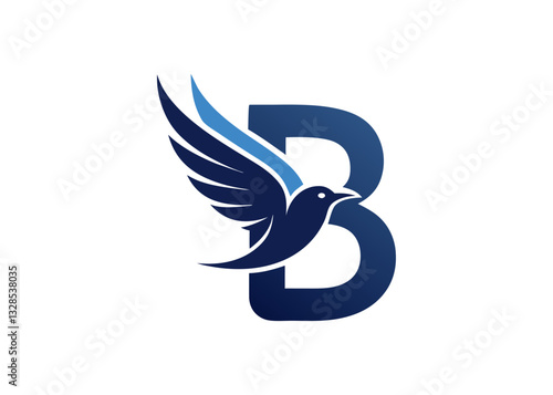 Creative Bard Logo Design with Bird and Typography for Branding and Identity