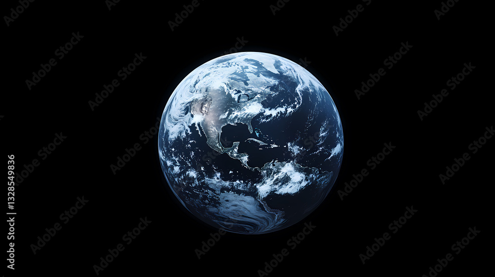 Earth in Dark Space Earth in Dark Space