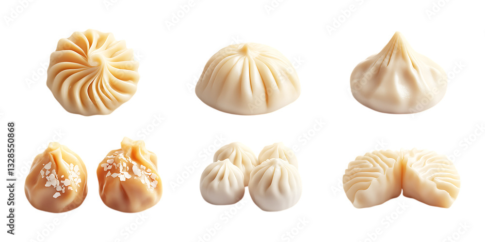 Pack Dumpling Set Against Transparent Background for Asian Cuisine Branding, Food Promotion, or Restaurant Design Pack Dumpling Set Against Transparent Background for Asian Cuisine Branding, Food Promotion, or Restaurant Design