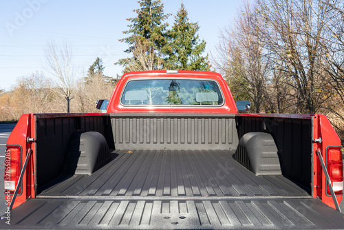 1989 Turbo Diesel 4x4 off-road American classic regular cab pickup truck SUV exterior clean trunk bed, vintage heavy-duty work truck, outdoors vehicle