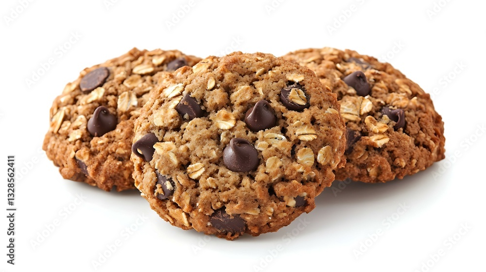 Different chocolate chip and oat cookies Different chocolate chip and oat cookies