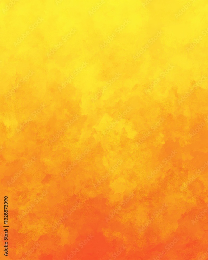 A gradient from vibrant yellow to deep orange. Featuring bright yellow tones blending into fiery orange hues A gradient from vibrant yellow to deep orange. Featuring bright yellow tones blending into fiery orange hues