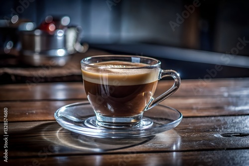 Transparent cup of coffee on the table milkyhexddway Backgrounds for creating advertising placements Your ads can be here Company logo agency billboard advertising display poster banner wallpaper