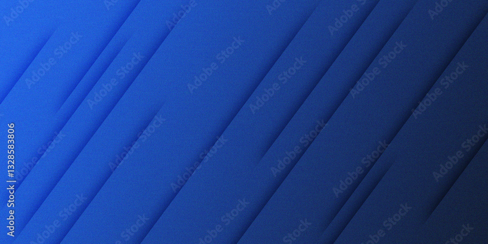 Obraz premium Abstract dark blue background with geometric lines and grainy texture. The design is perfect for banners, posters, headlines and covers.