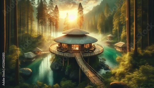 Transcendentalist Retreat Nature centric habitats for introspect