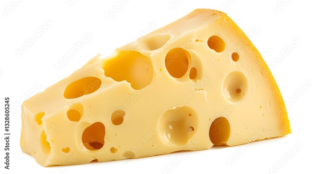 1 slice of cheese isolated on white background 1 slice of cheese isolated on white background
