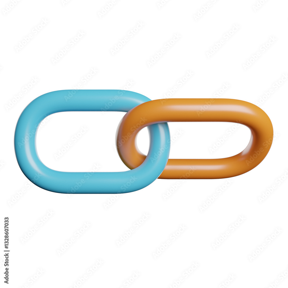 Obraz premium Link Connection Network