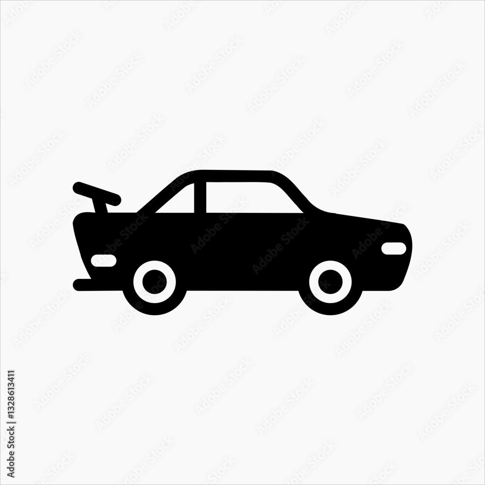 Design Illustration graphic of racing car icon with glyph style. Suitable for UI, mobile design, web design, etc. Design Illustration graphic of racing car icon with glyph style. Suitable for UI, mobile design, web design, etc.