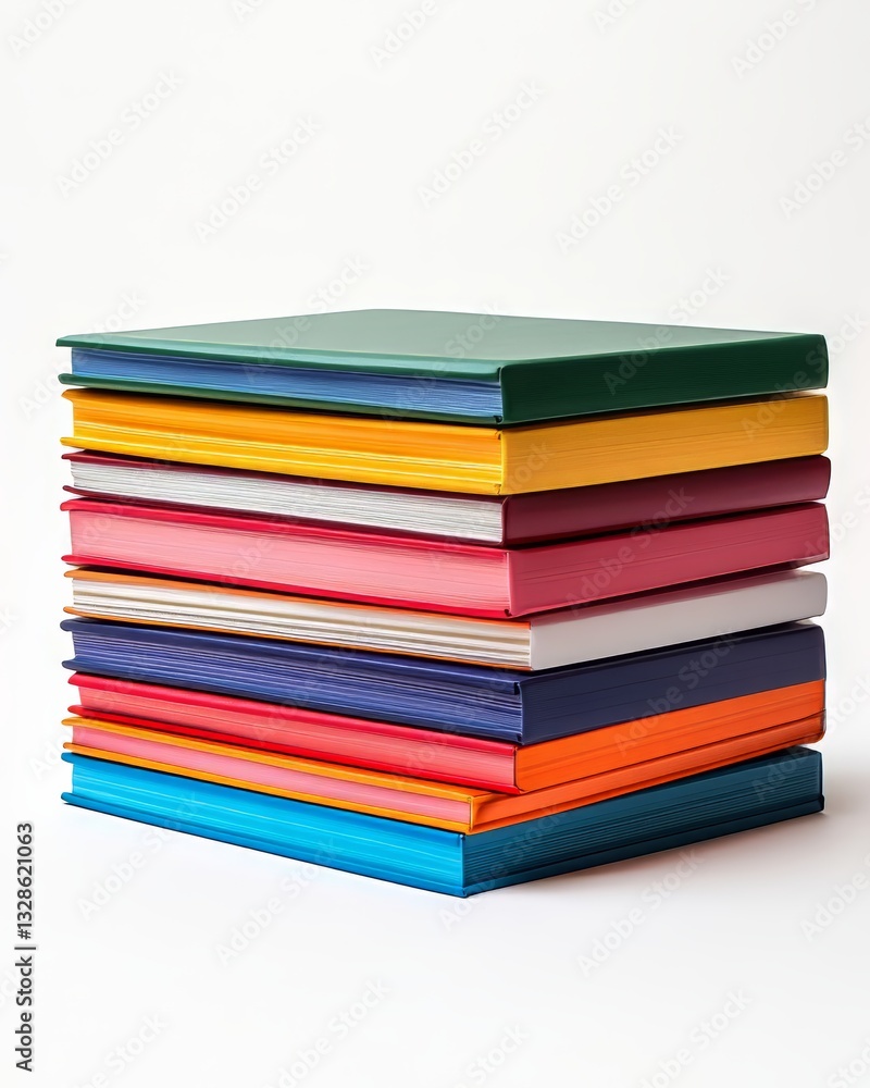 A Stack of Colorful Books A Stack of Colorful Books