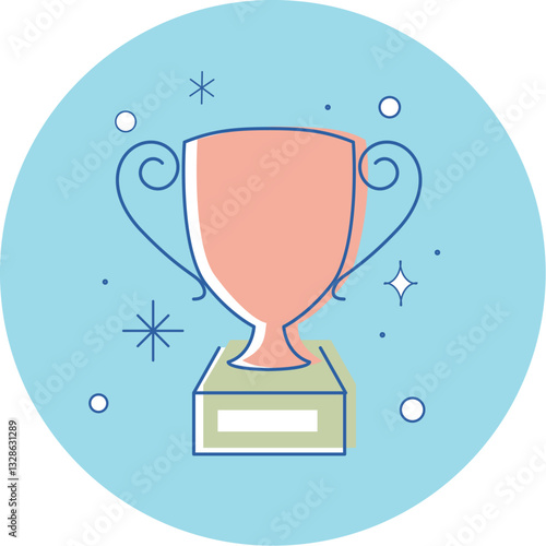 アイコン　3色　〇 　トロフィー