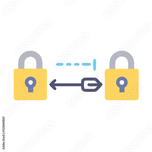 Icons - End-to-End Encryption SVG