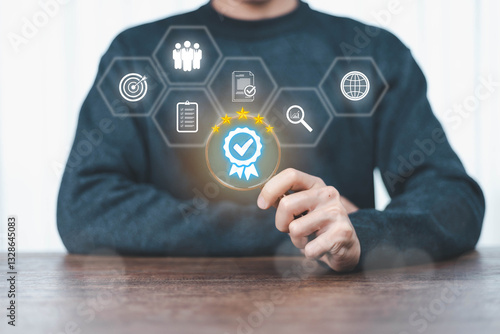  Professional quality, business assurance and technological concept with standardized processes that serve customers including information documents, where safety is verifiable and has excellent contr