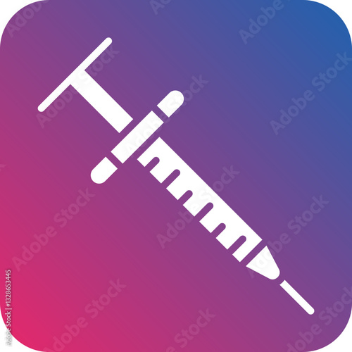 Syringe Vector Icon Style
