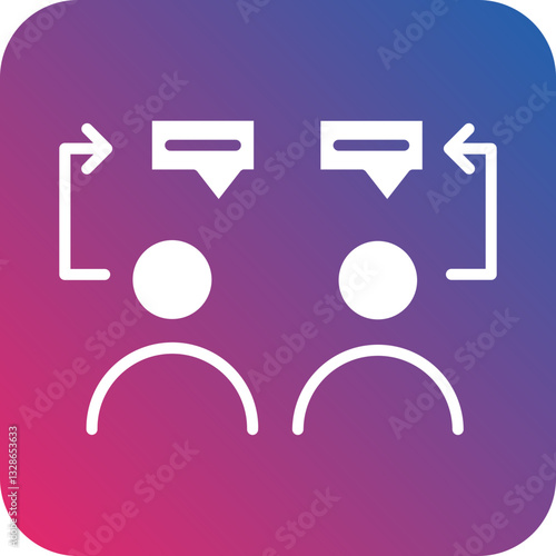 Counsellor Vector Icon Style