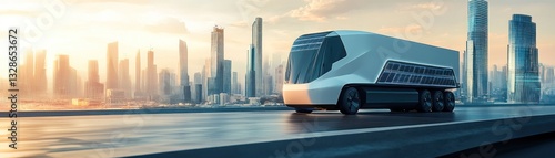 Futuristic truck