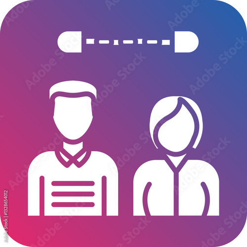 Codependency Vector Icon Style