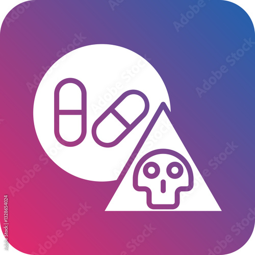 Overdose Vector Icon Style