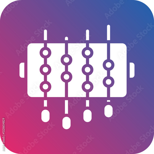 Foosball Vector Icon Style