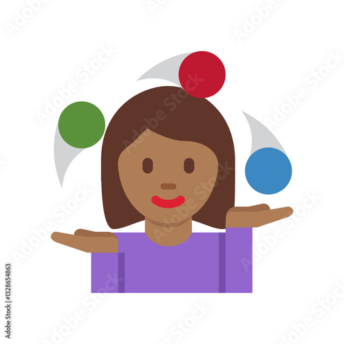 Person Juggling Balls
