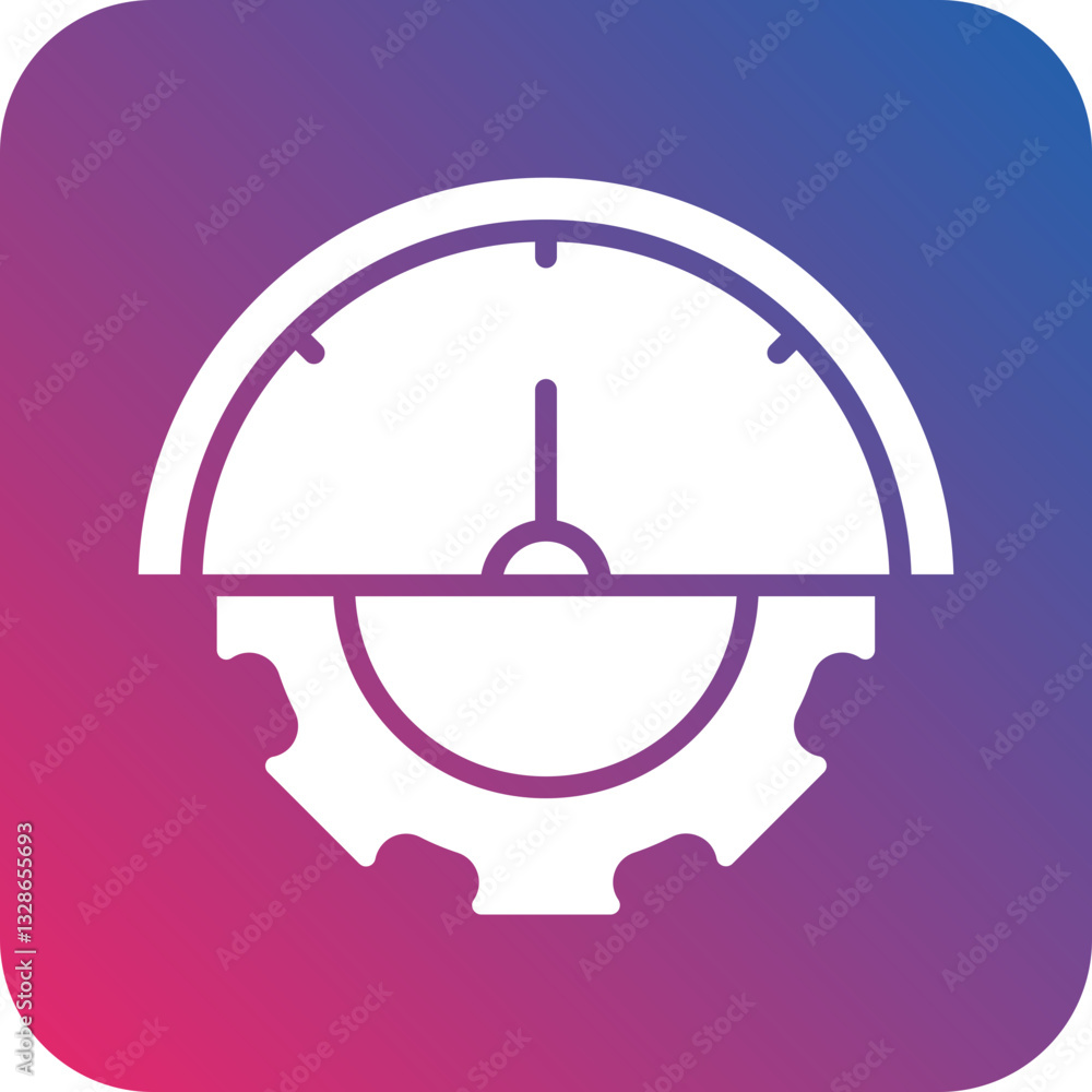Fototapeta premium Accelerator Program Vector Icon Style