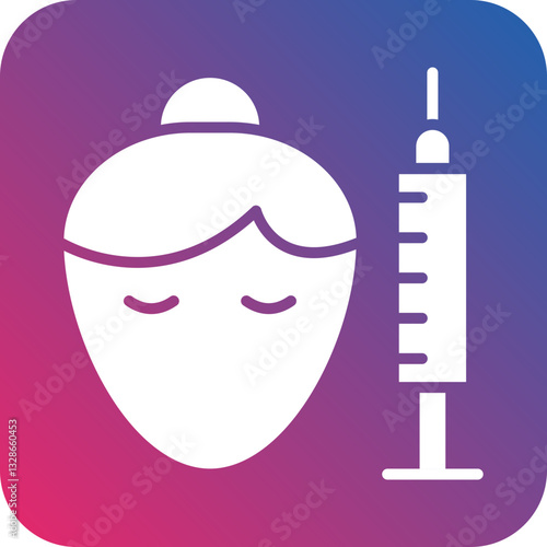 Botox Vector Icon Style