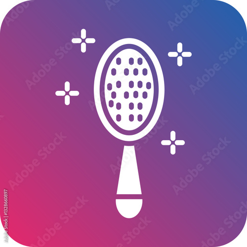 Baby hairbrush Vector Icon Style