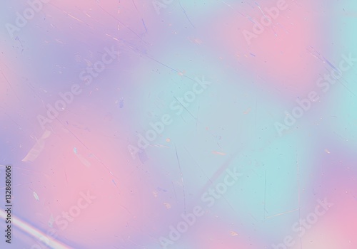 Soft blend of pink, purple and teal colors creating an ethereal and abstract background
