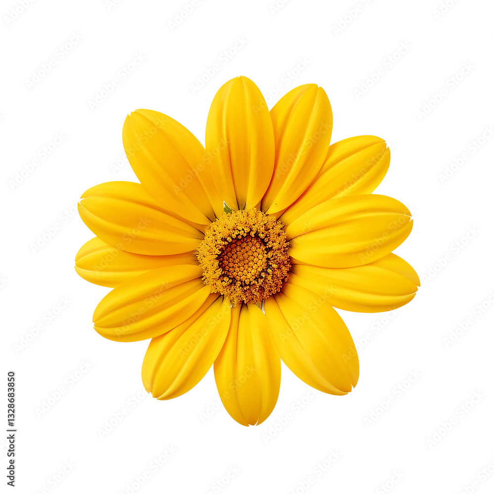 yellow daisy isolated on white yellow daisy isolated on white