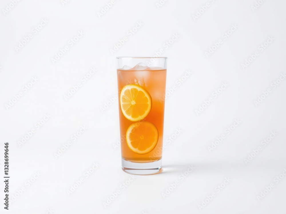 Iced Tea with Lemon Slices Iced Tea with Lemon Slices